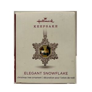 Hallmark Keepsake Elegant Snowflake Ornament